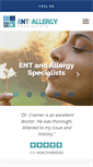 Mobile Screenshot of entandallergyspecialists.com